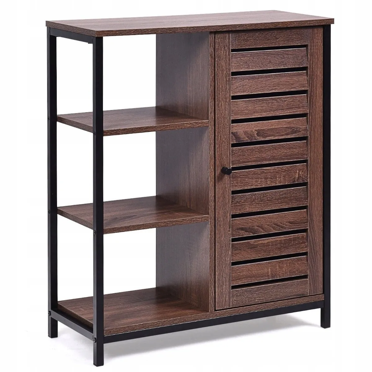 Regał szafka z półkami - styl industrialny