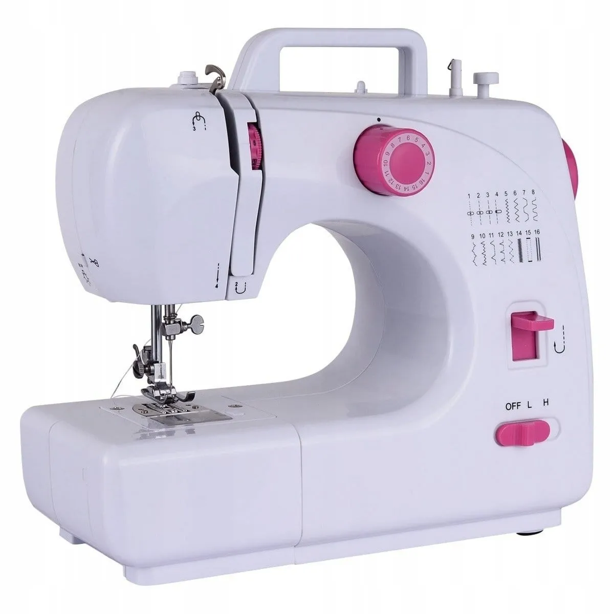 Maszyna do szycia - 16 ściegów 2 prędkości