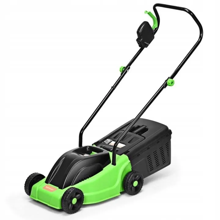 Kosiarka elektryczna z koszem na trawę