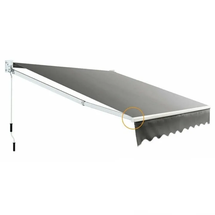 Składana markiza balkonowa tarasowa 295 x 250 cm