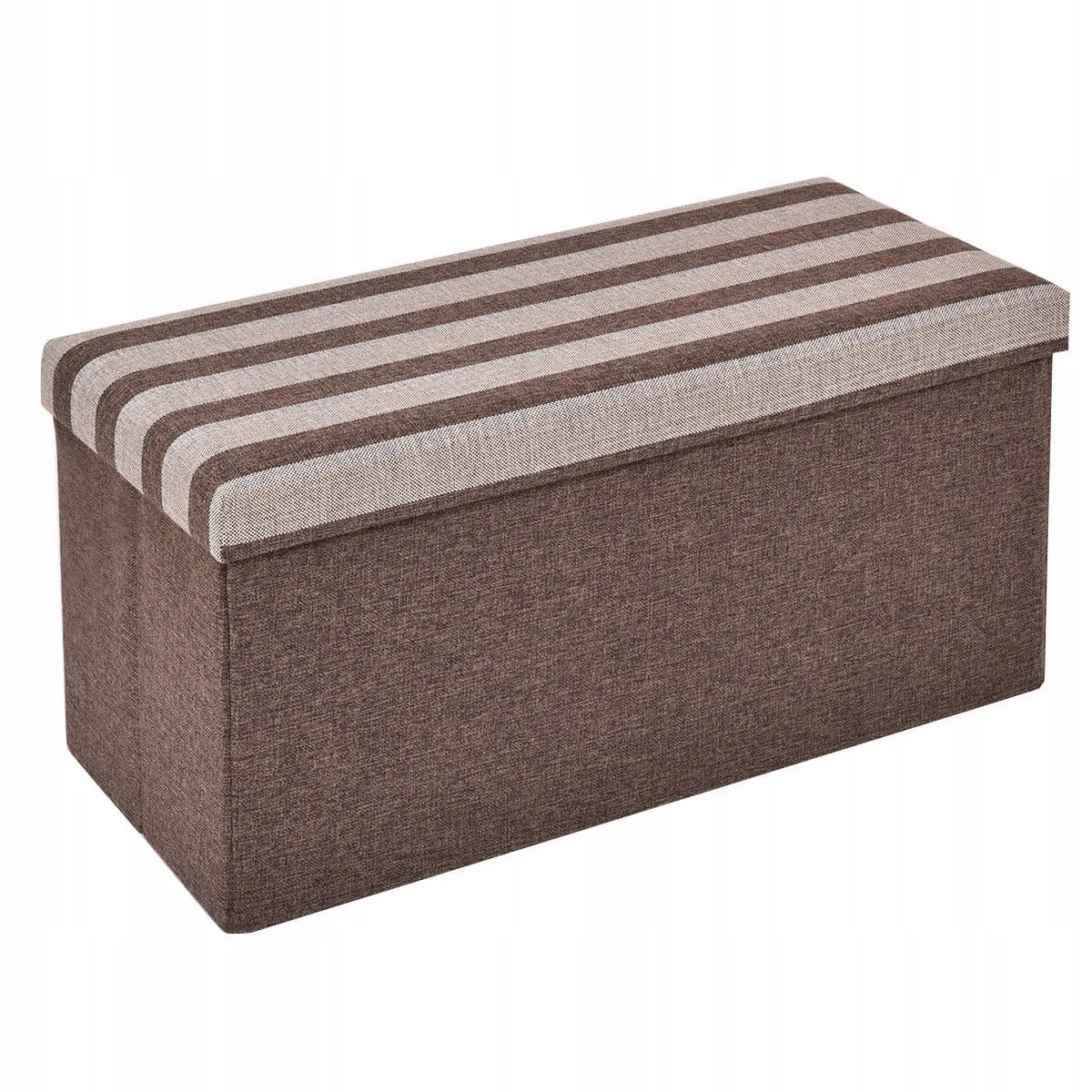 Składana pufa ze schowkiem