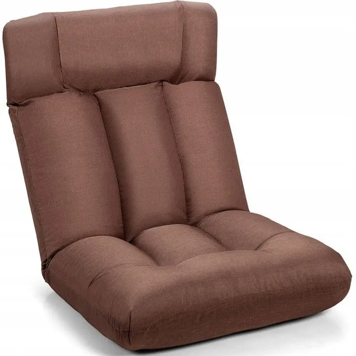 Regulowane krzesło podłogowe 61 x 67 x 74 cm