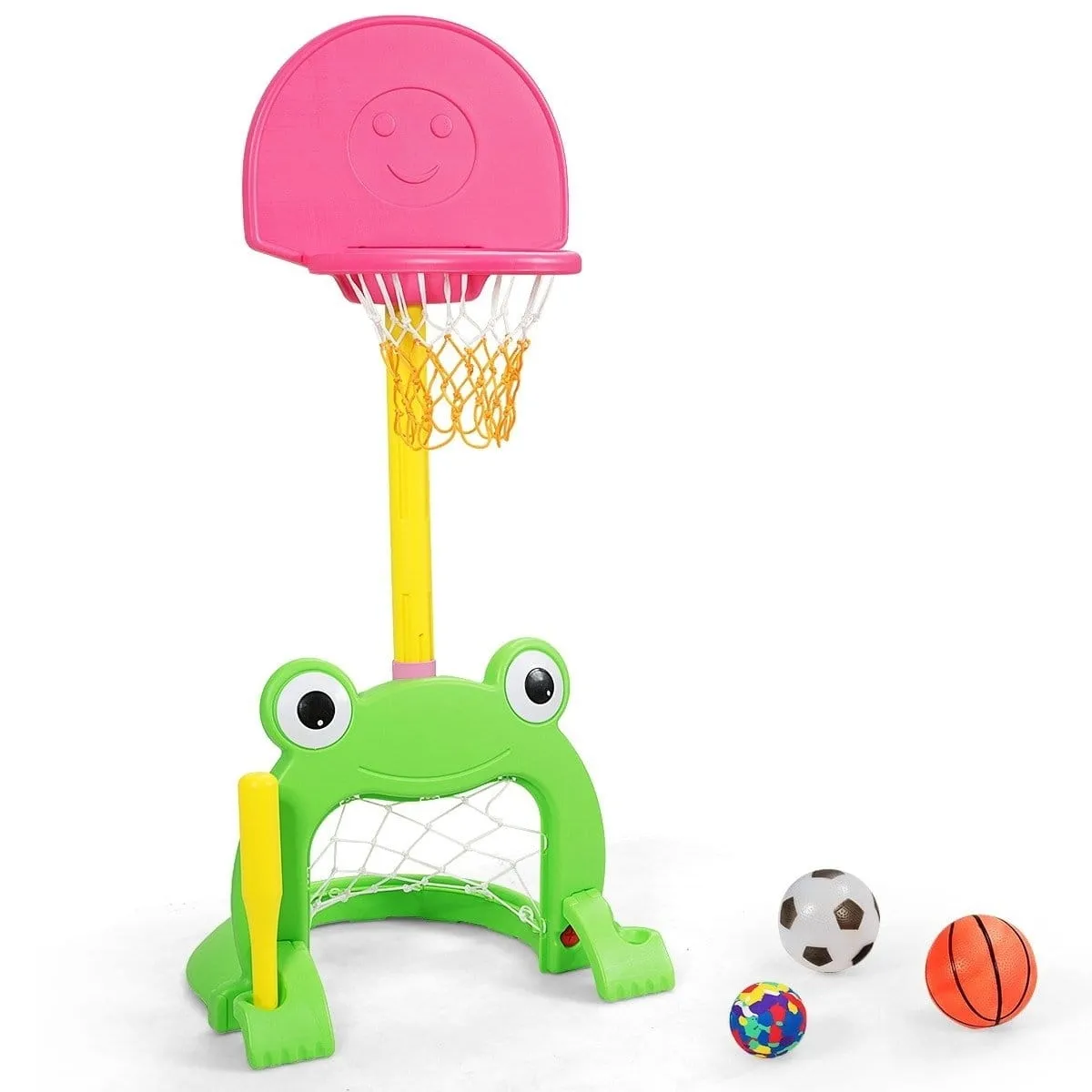 Kosz do koszykówki z bramką 3W1