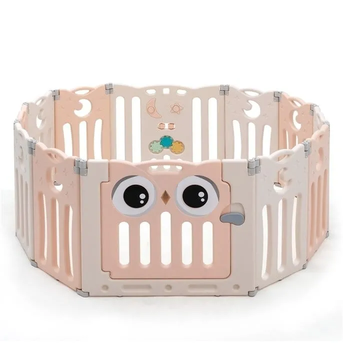 Modułowe ogrodzenie dla dzieci z bramką bezpieczeństwa