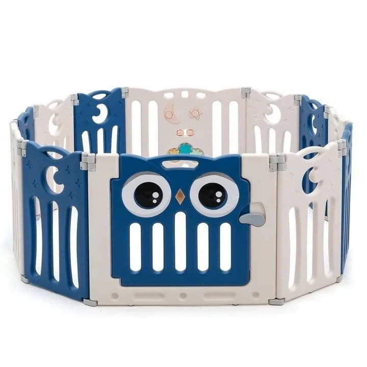 Modułowe ogrodzenie dla dzieci z bramką bezpieczeństwa