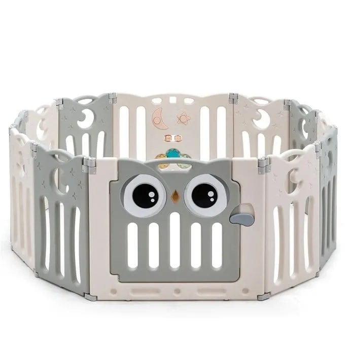 Modułowe ogrodzenie dla dzieci z bramką bezpieczeństwa