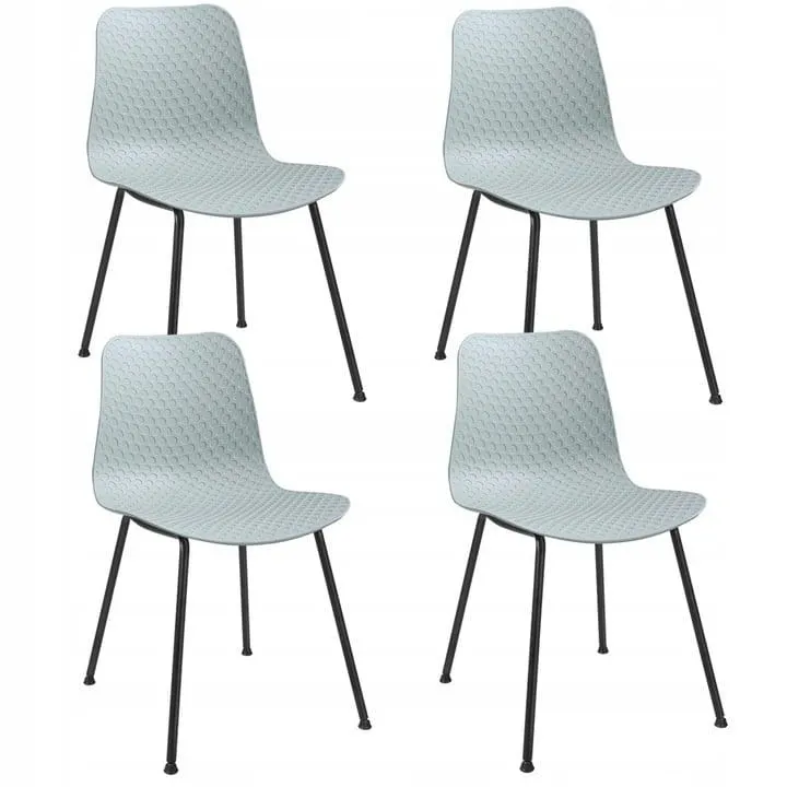 Krzesła nowoczesne do jadalni zestaw 4 szt.