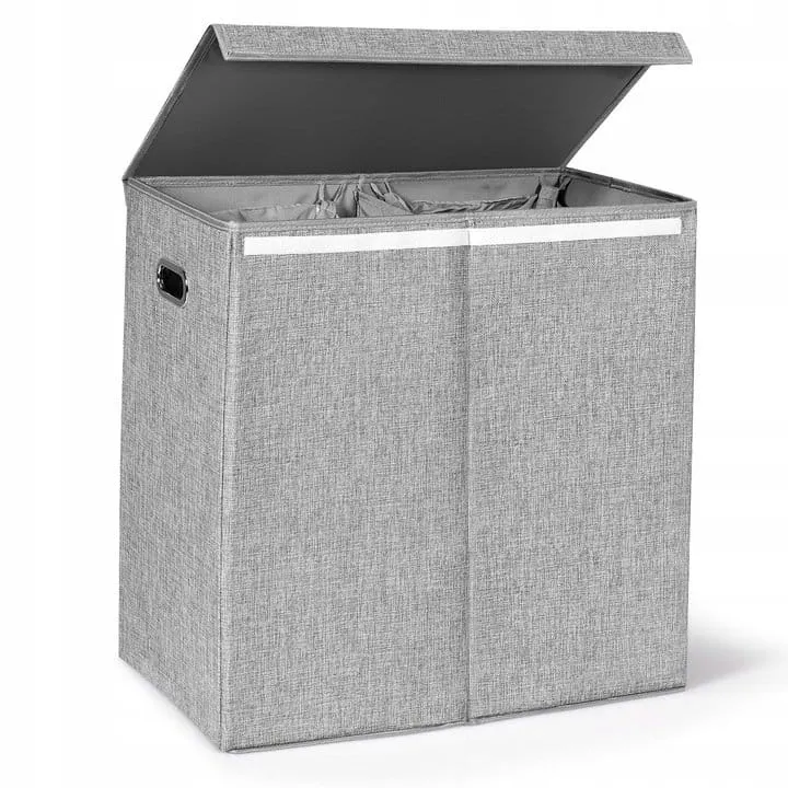 Kosz na pranie 2-komorowy