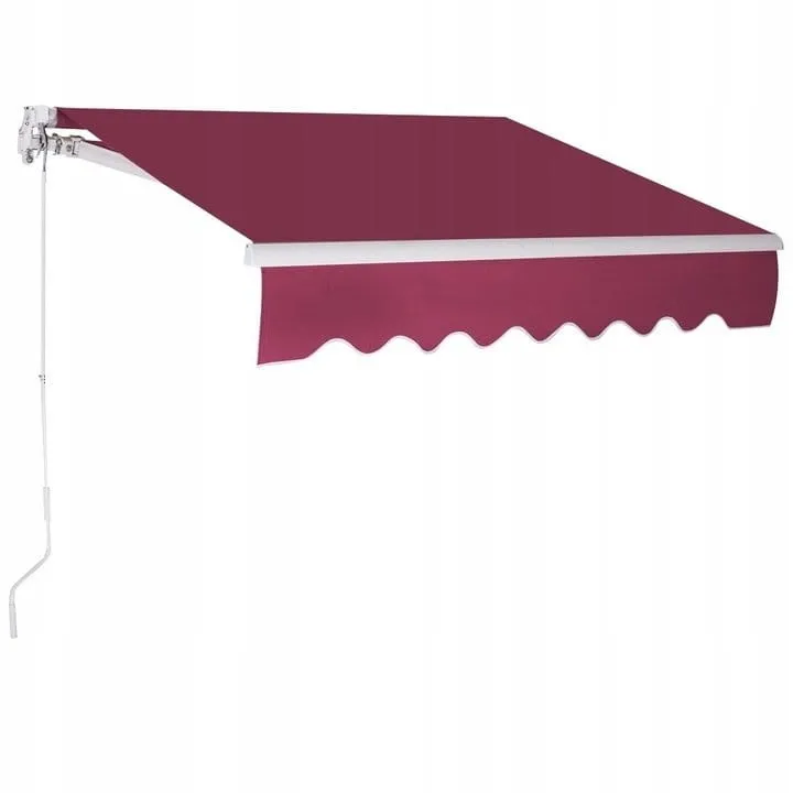 Składana markiza balkonowa tarasowa 300x250cm