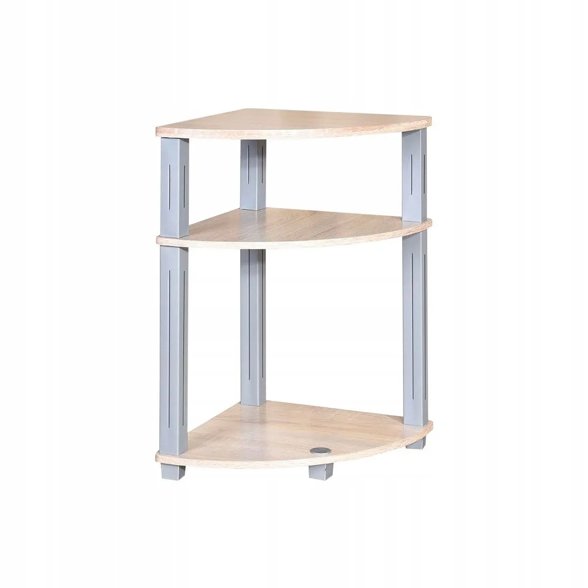 Stolik narożny regał z półkami