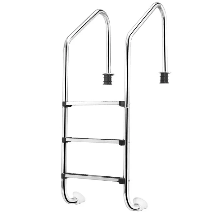 Stalowa drabina do basenu 3-stopniowa