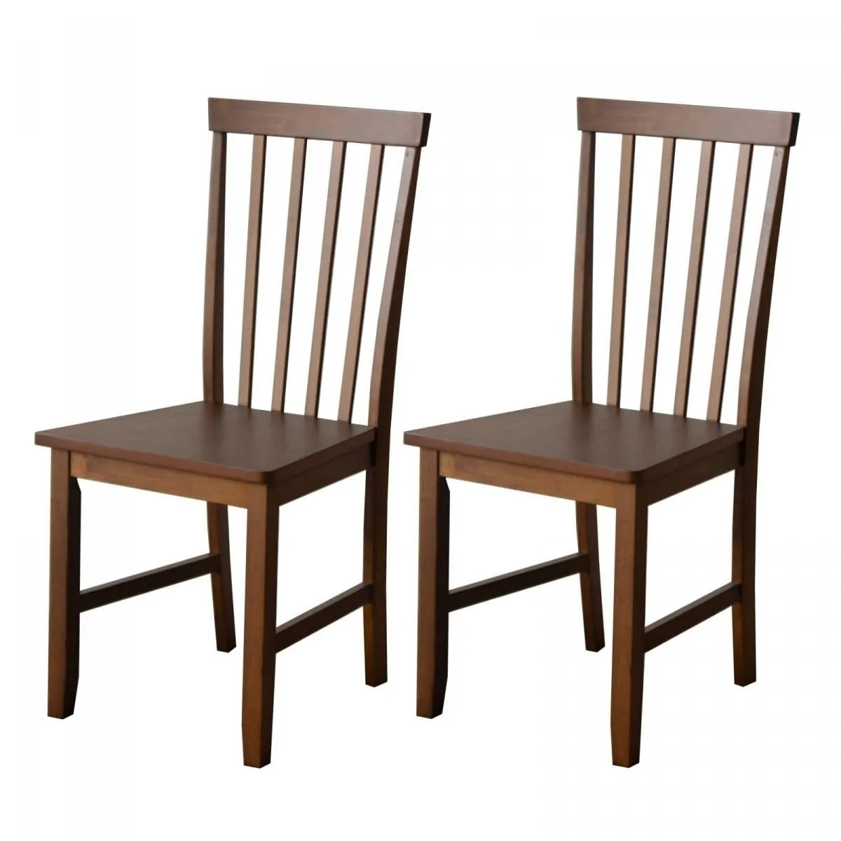 Komplet 2 krzeseł drewnianych do jadalni