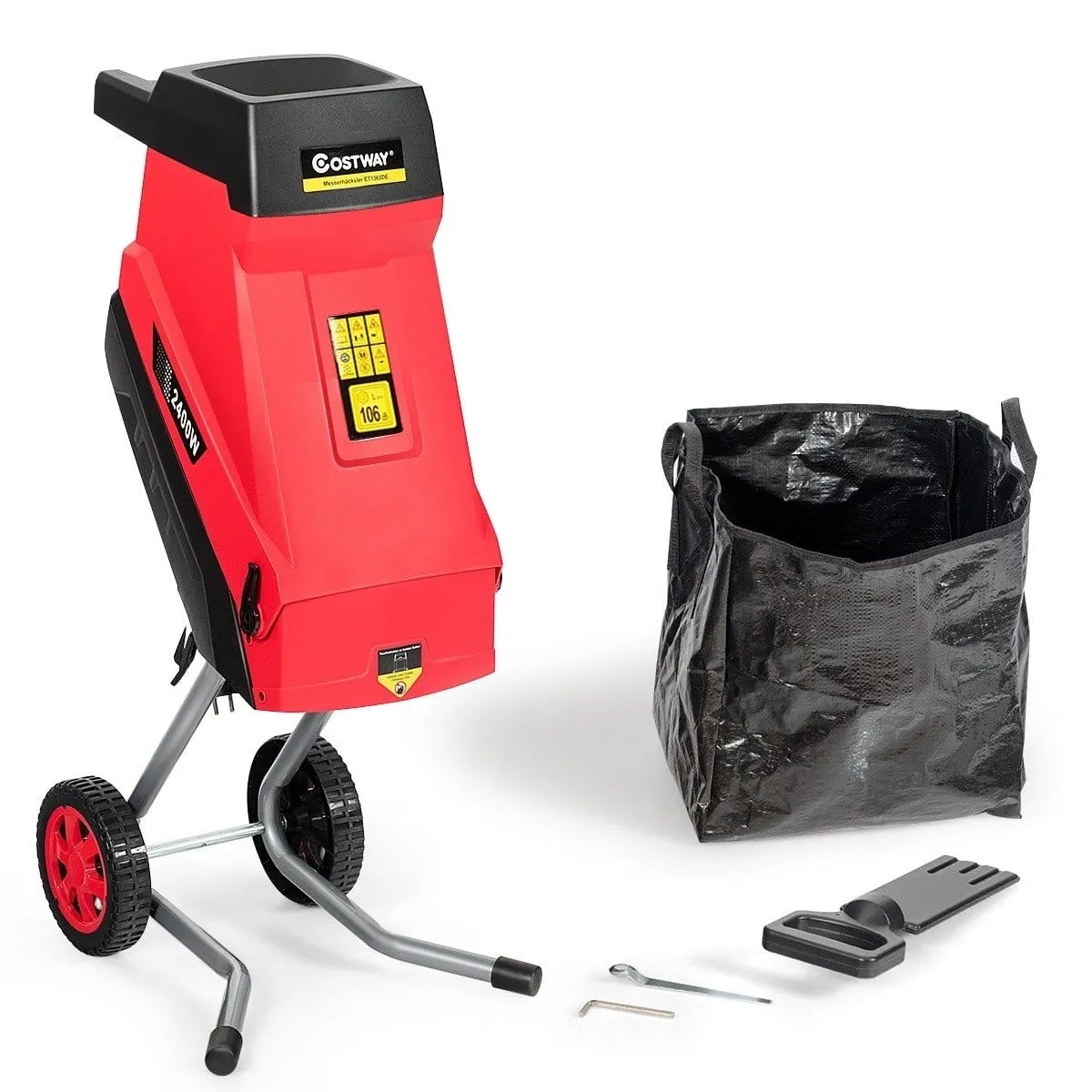 Rębak elektryczny do gałęzi 45l