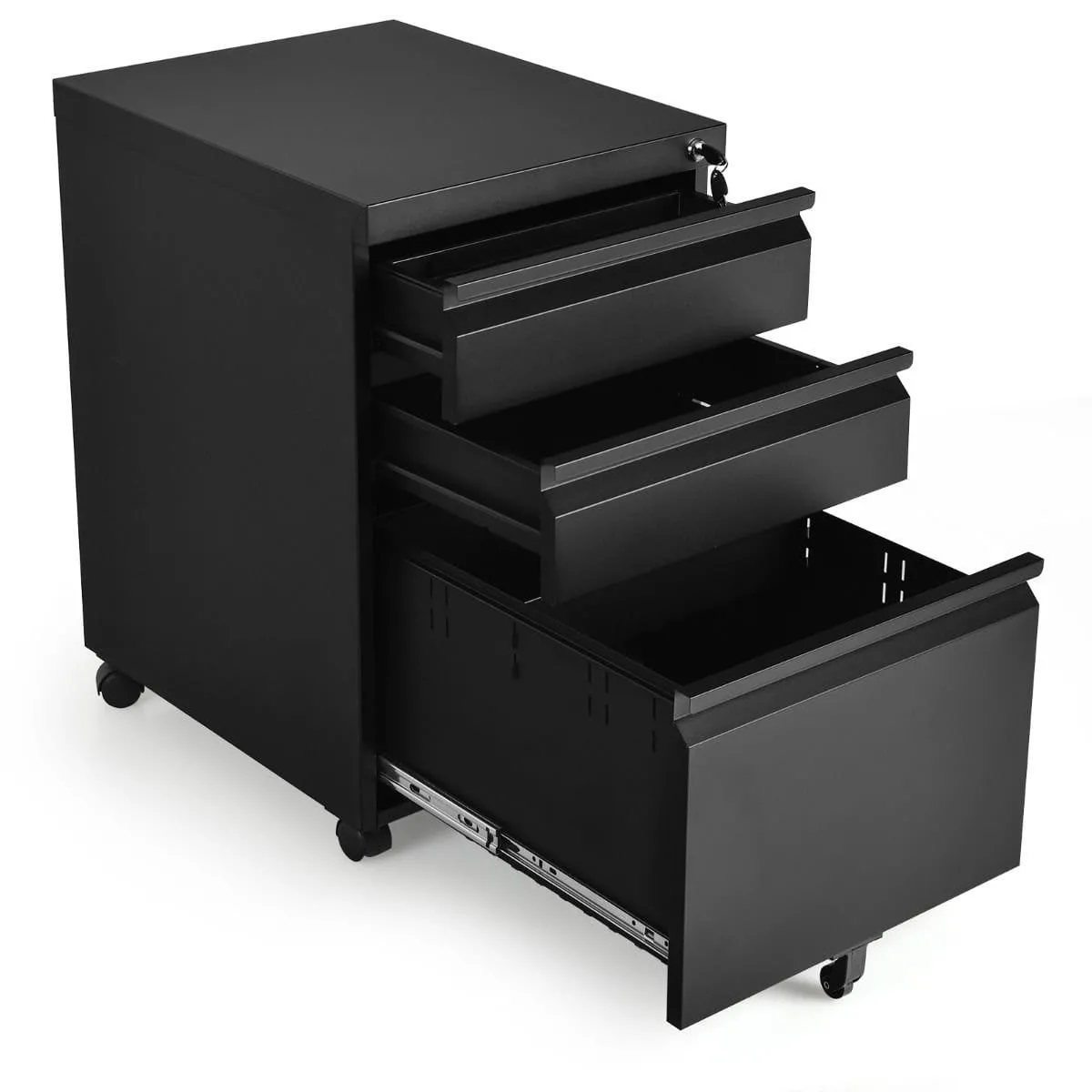 Szafka kontenerek pod biurko na akta i dokumenty zamykana