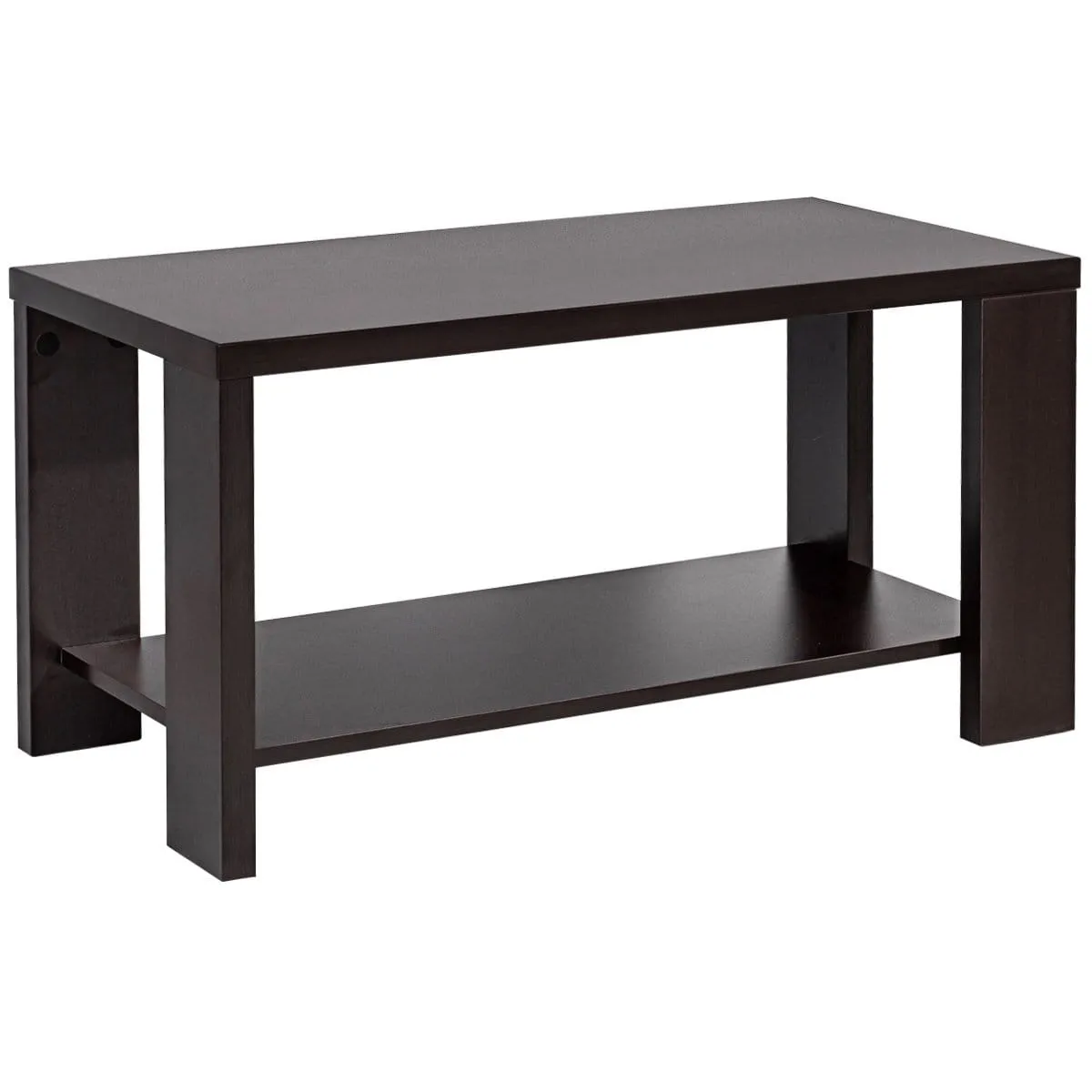 Stolik kawowy z półką