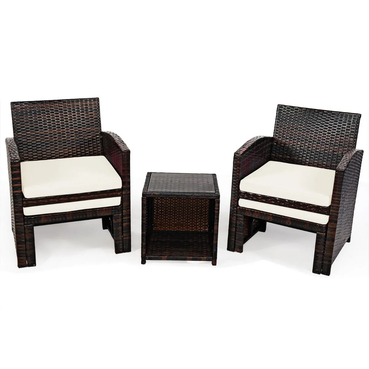 5-częściowy komplet mebli rattanowych