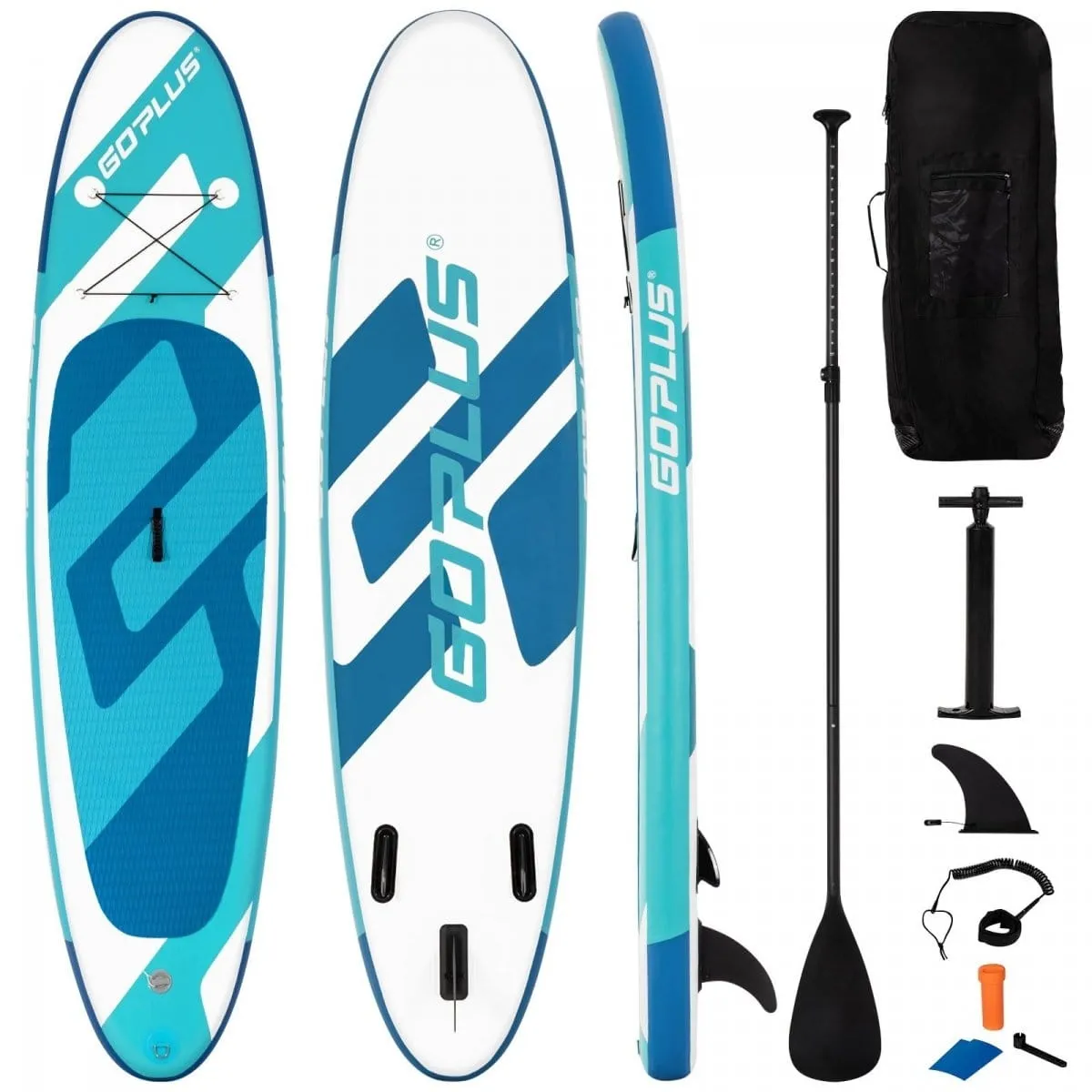 Deska SUP pompowana stand up z wiosłem 335 cm