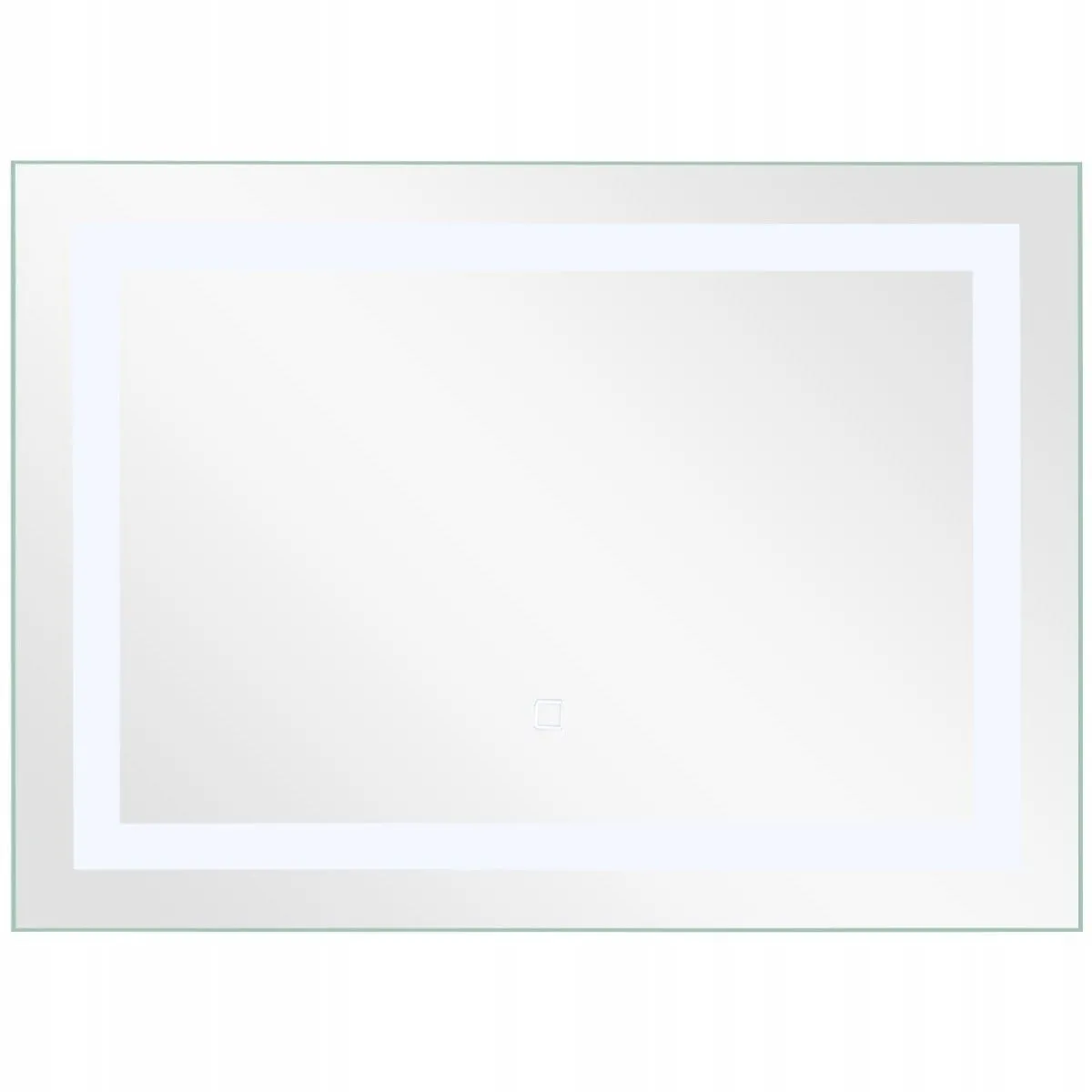 Lustro łazienkowe z podświetleniem led na dotyk 70x50 cm