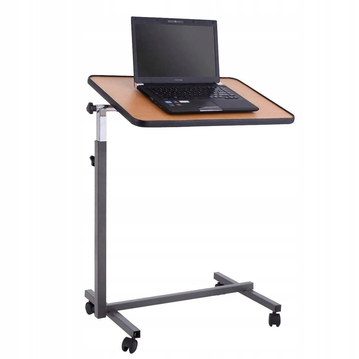 Regulowane biurko stolik pod laptopa na kółkach