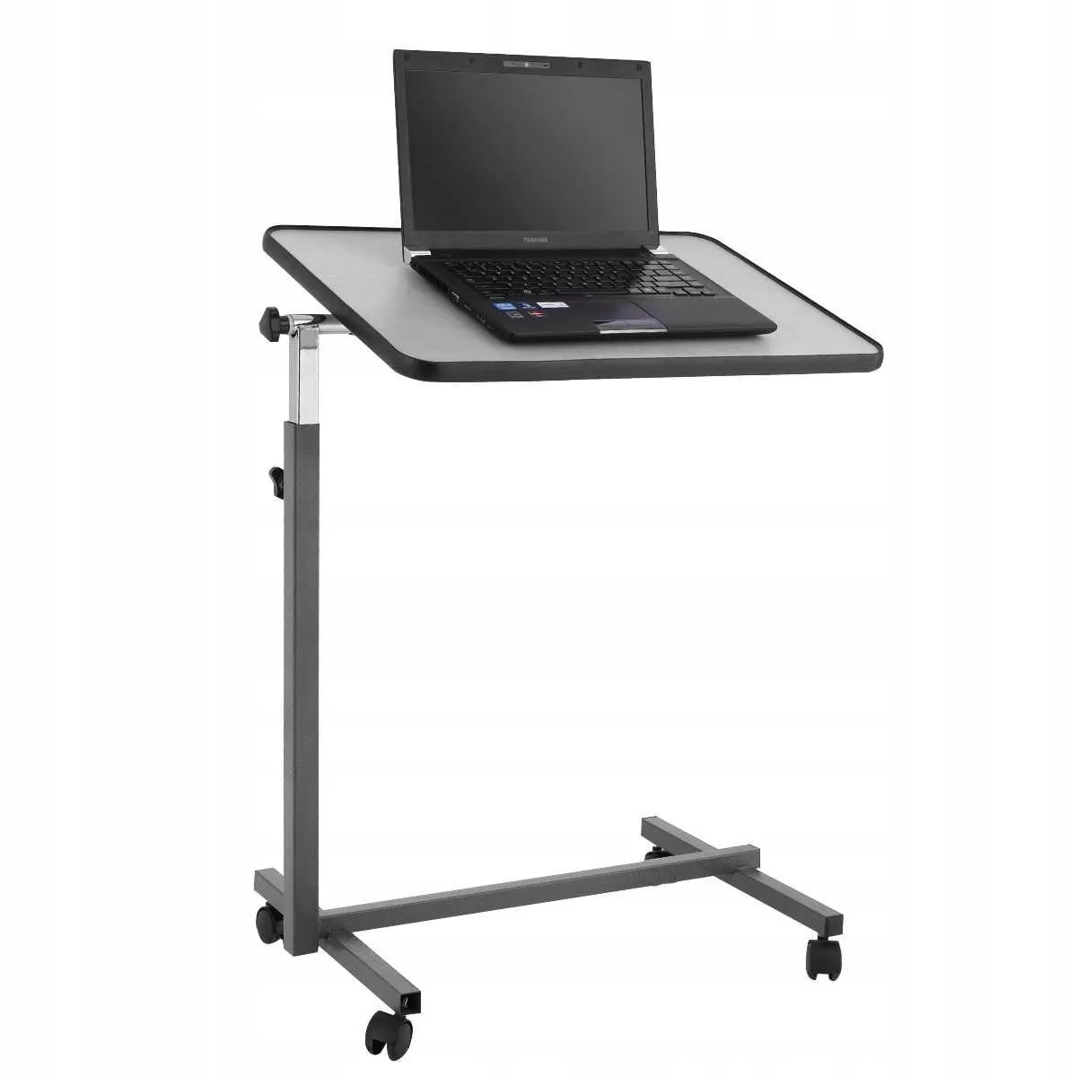Regulowane biurko stolik pod laptopa na kółkach