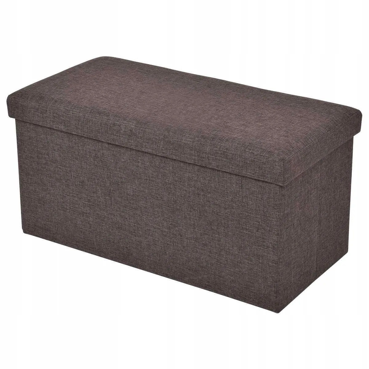 Składana pufa ze schowkiem