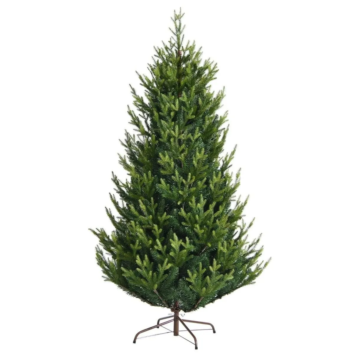 Sztuczna choinka zielona 180 cm z metalową podstawą