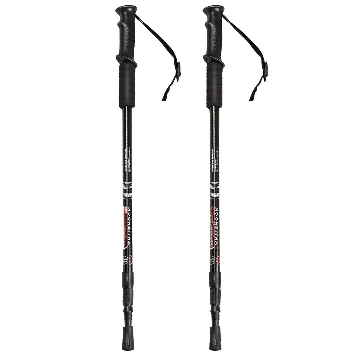 Regulowane kijki do chodzenia aluminiowe 65-135 cm