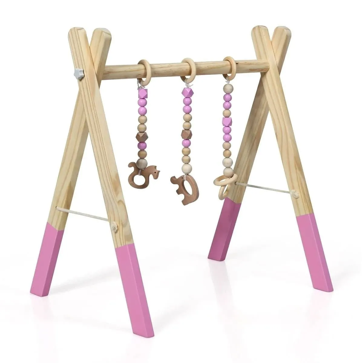 Pałąk edukacyjny z zabawkami dla dzieci