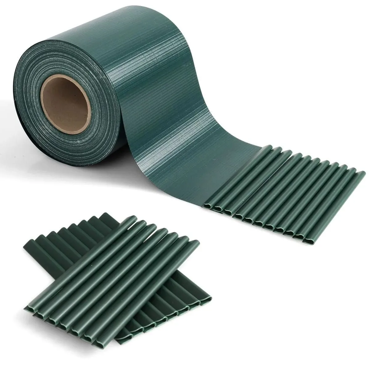 Taśma ogrodzeniowa 50m z klipsami do montażu na płot