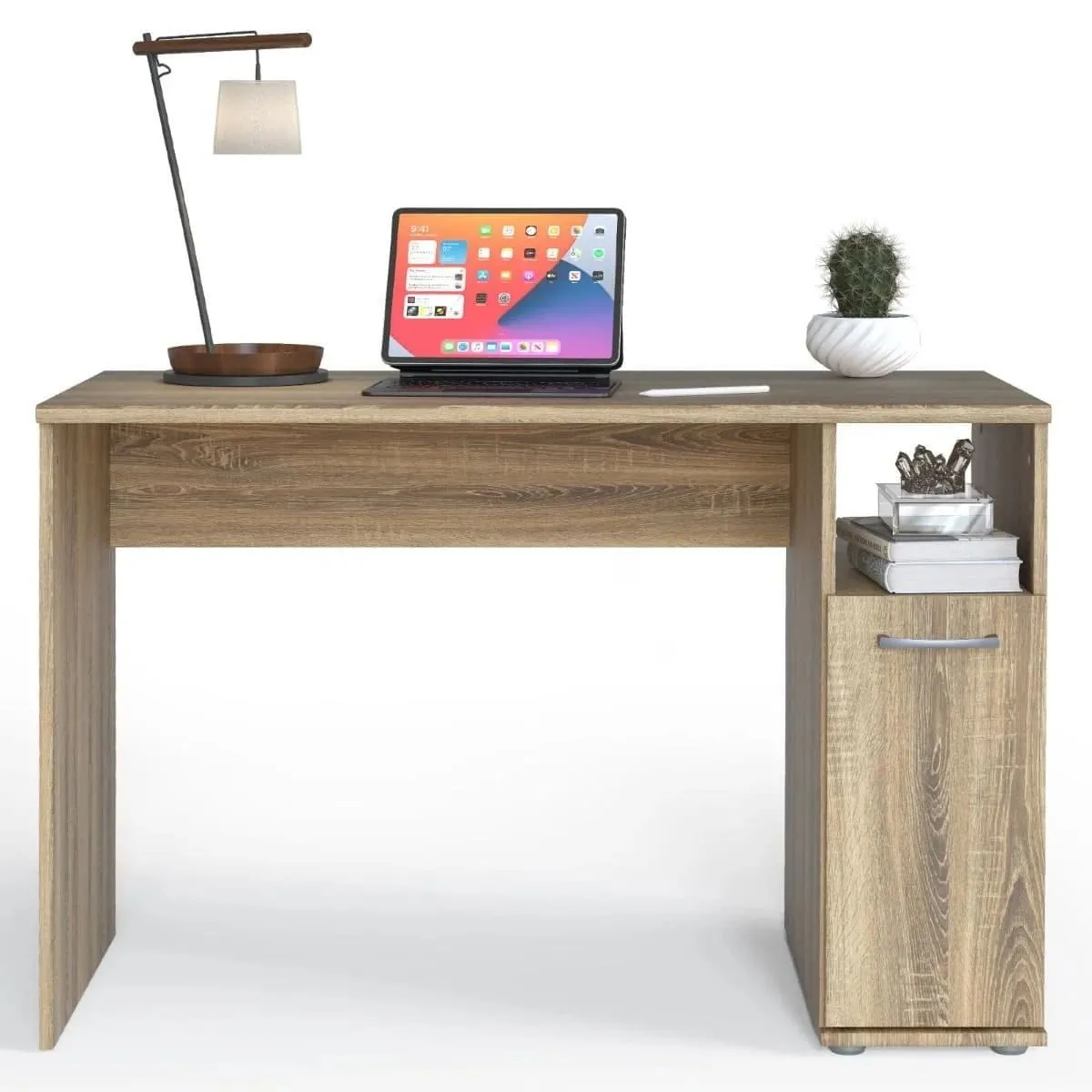 Biurko komputerowe z szafką 110 x 52 x 72,8 cm