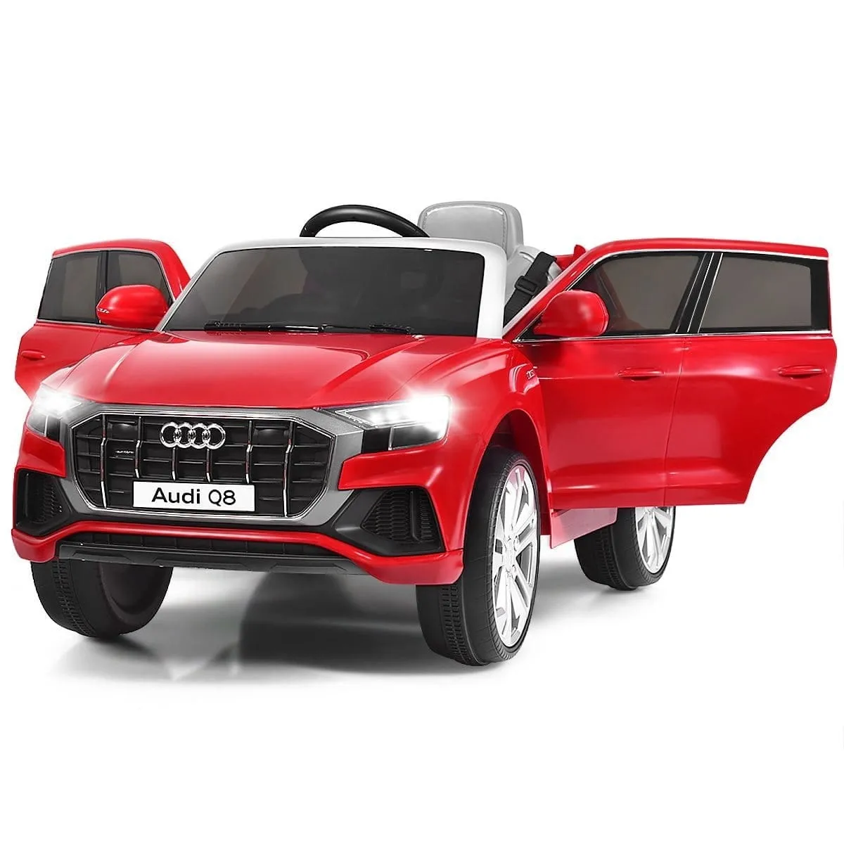 Elektryczny samochód dla dzieci Audi Q8 Czerwony