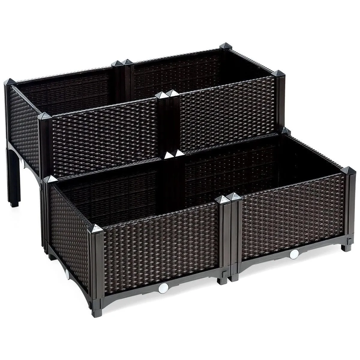 Modularna donica z wkładkami nawadniającymi