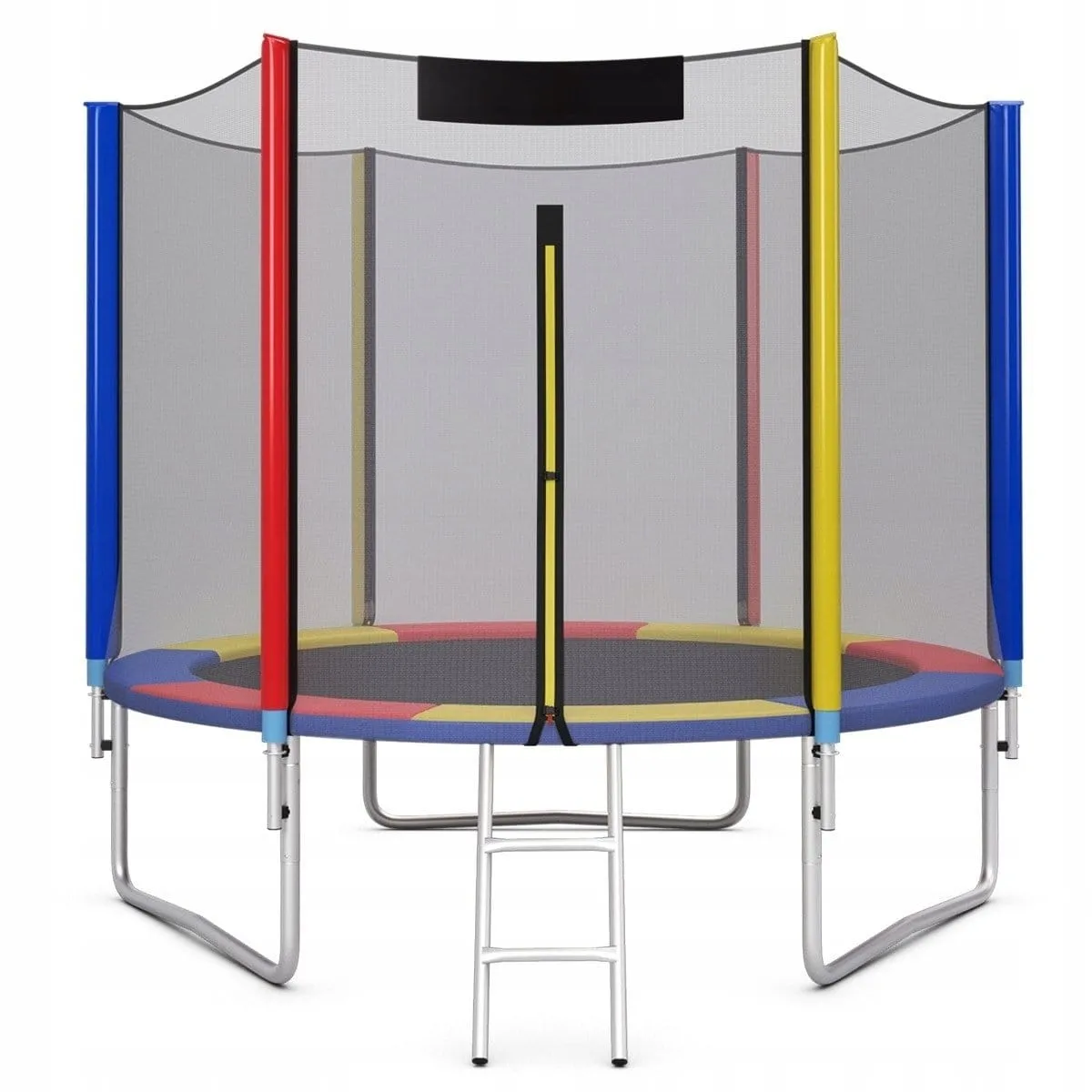 Trampolina dla dzieci z siatką i klapą 305 cm