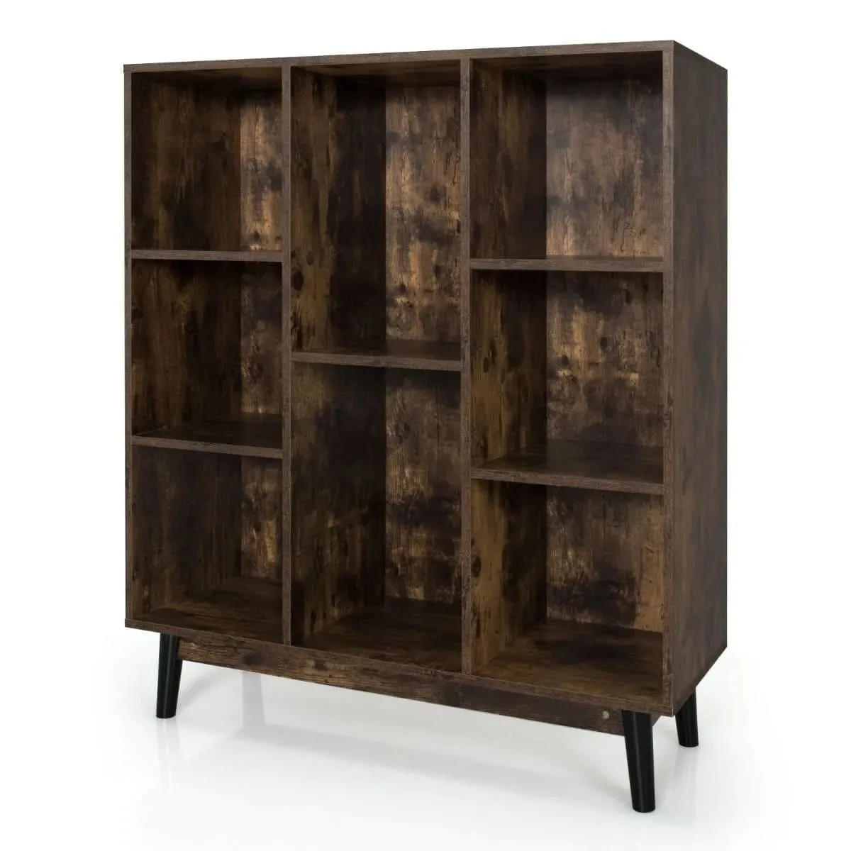 Szafka z otwartymi półkami 80 x 30 x 93 cm