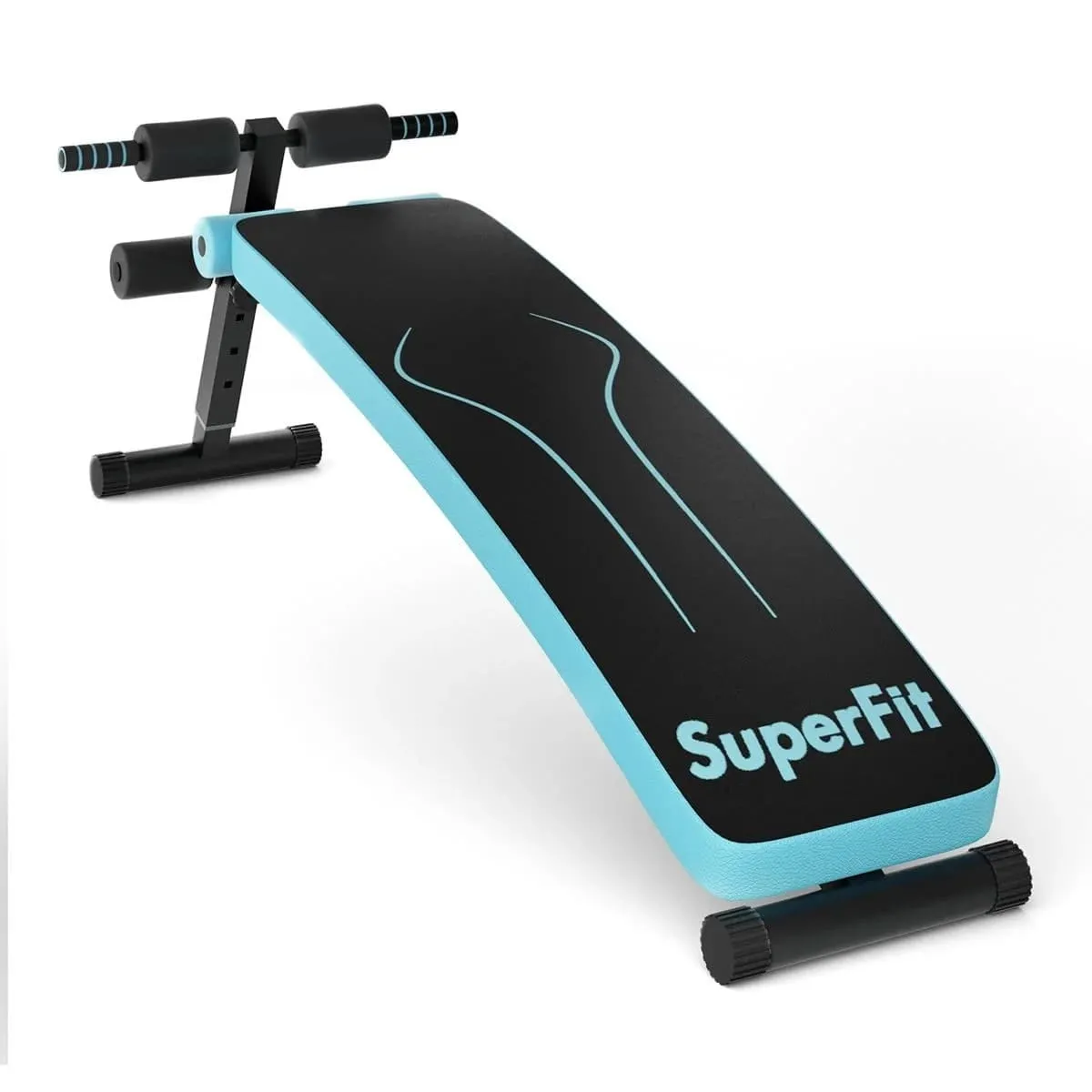 Ławka treningowa do brzuszków, składana ławeczka fitness