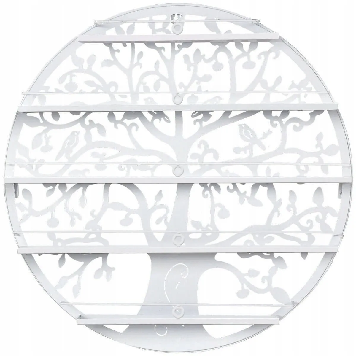 Stojak wystawka półka naścienna na lakiery ozdobna