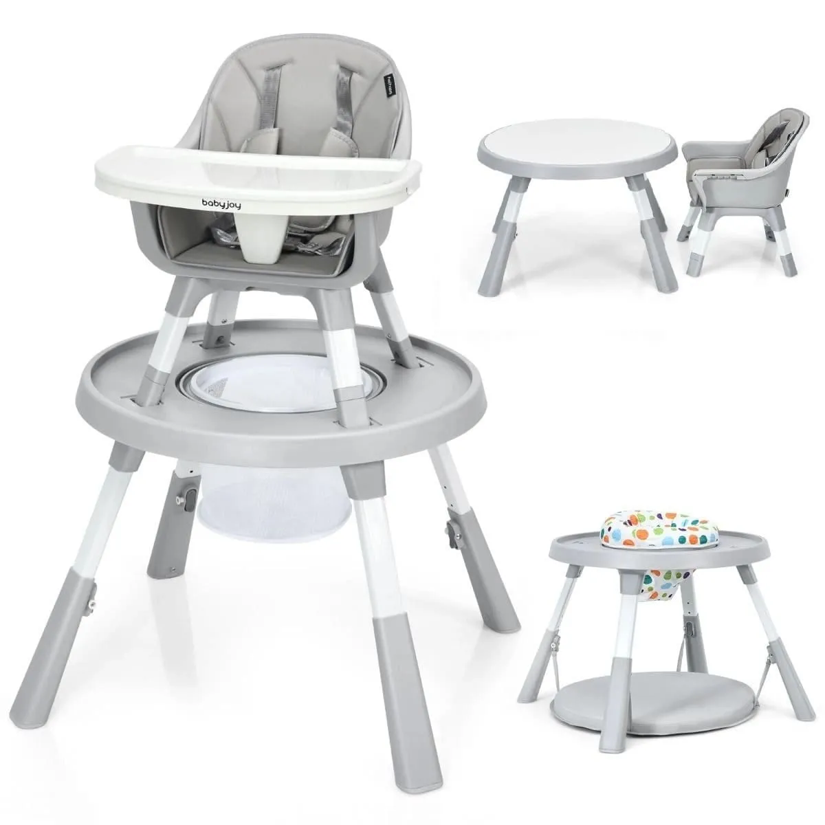 Krzesełko do karmienia niemowląt 6w1 66 x 64 x 93 cm