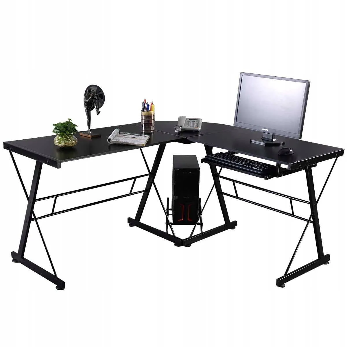 Biurko narożne komputerowe