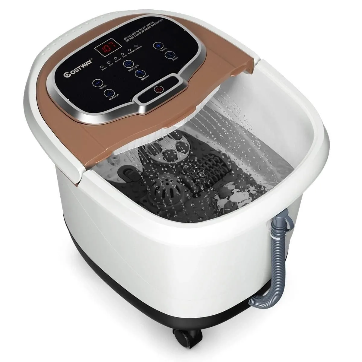 Hydromasażer shiatsu z podczerwienią do stóp 500W