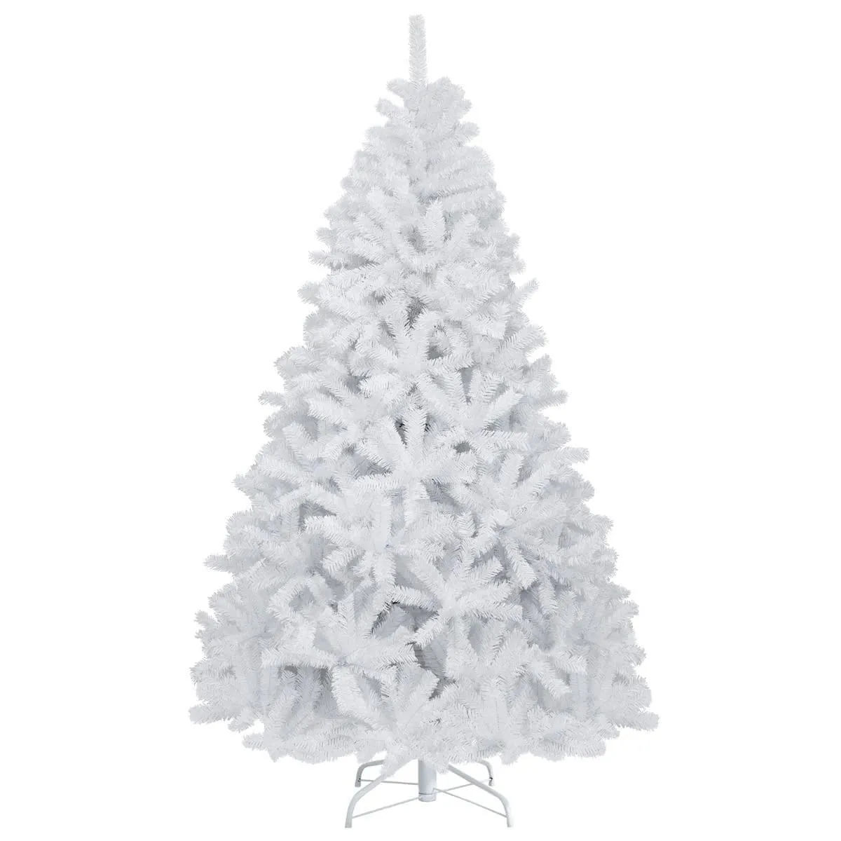 Sztuczna choinka dekoracyjna biała 180 cm