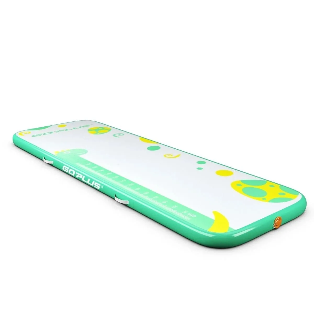 Nadmuchiwana mata gimnastyczna i materac do pływania 2w1 300 x 100 x 10 cm