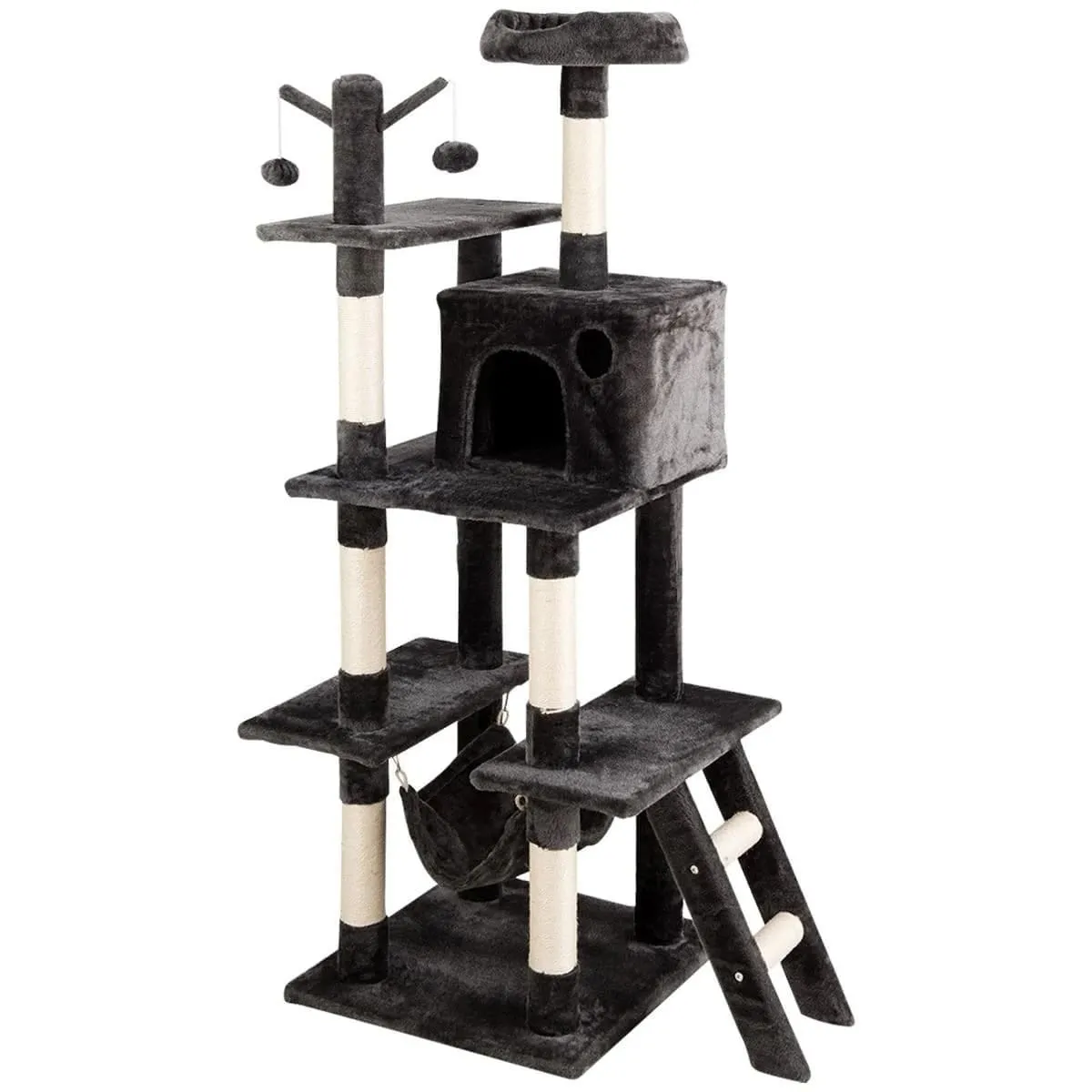 Duży drapak dla kota 87 x 50 x 155 cm