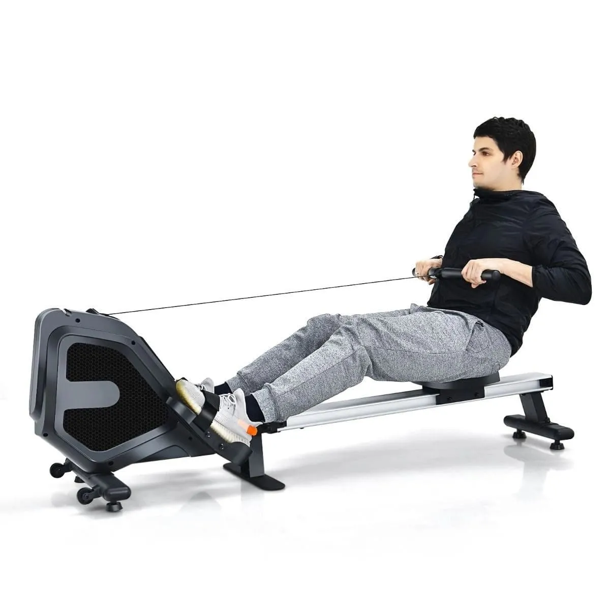 Magnetyczny wioślarz 8 regulowanych poziomów oporu