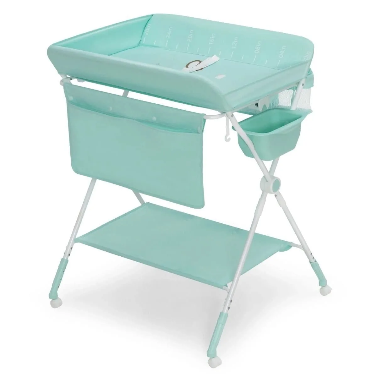 Składany przewijak dla niemowląt 77 x 67 x 104 cm