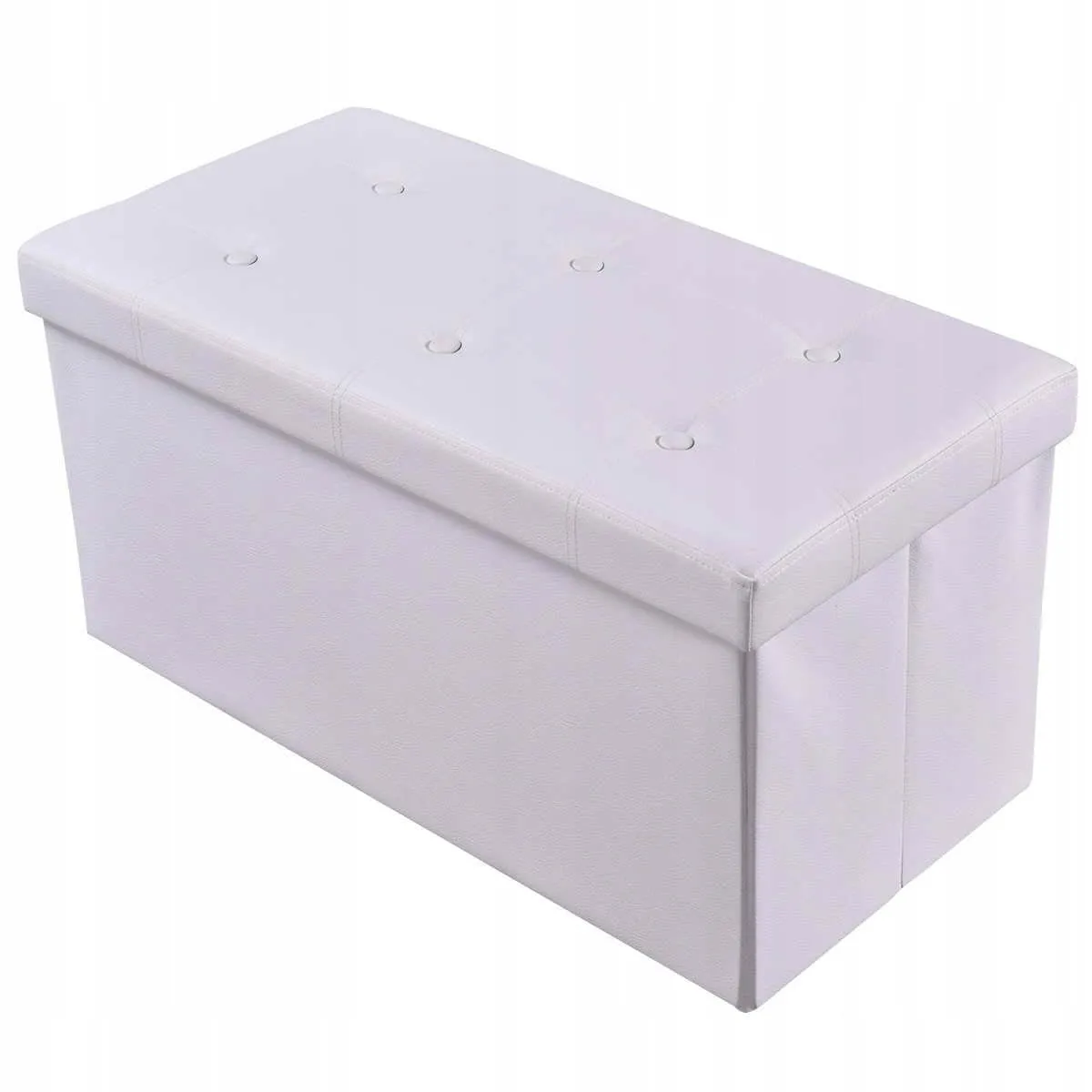 Składana pufa ze schowkiem