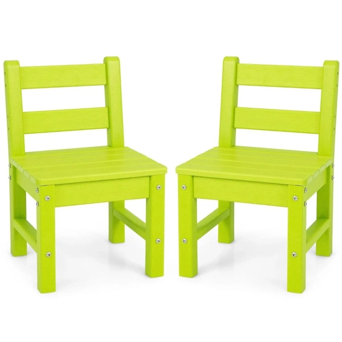 Zestaw krzesełek dla dzieci 2 sztuki 34 x 33 x 57 cm