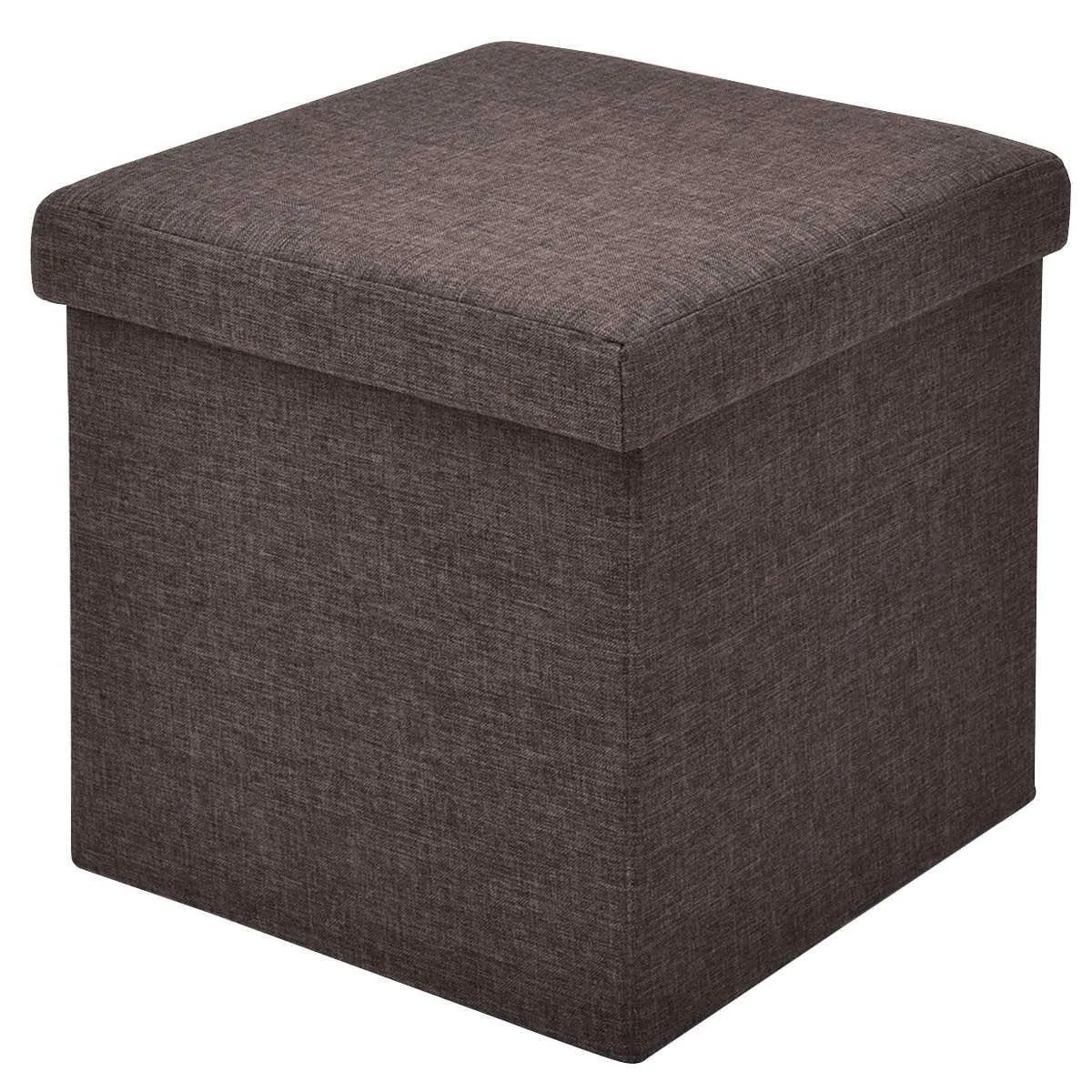 Składana pufa ze schowkiem