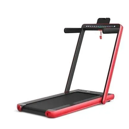 Składana bieżnia elektryczna z podwójnym wyświetlaczem