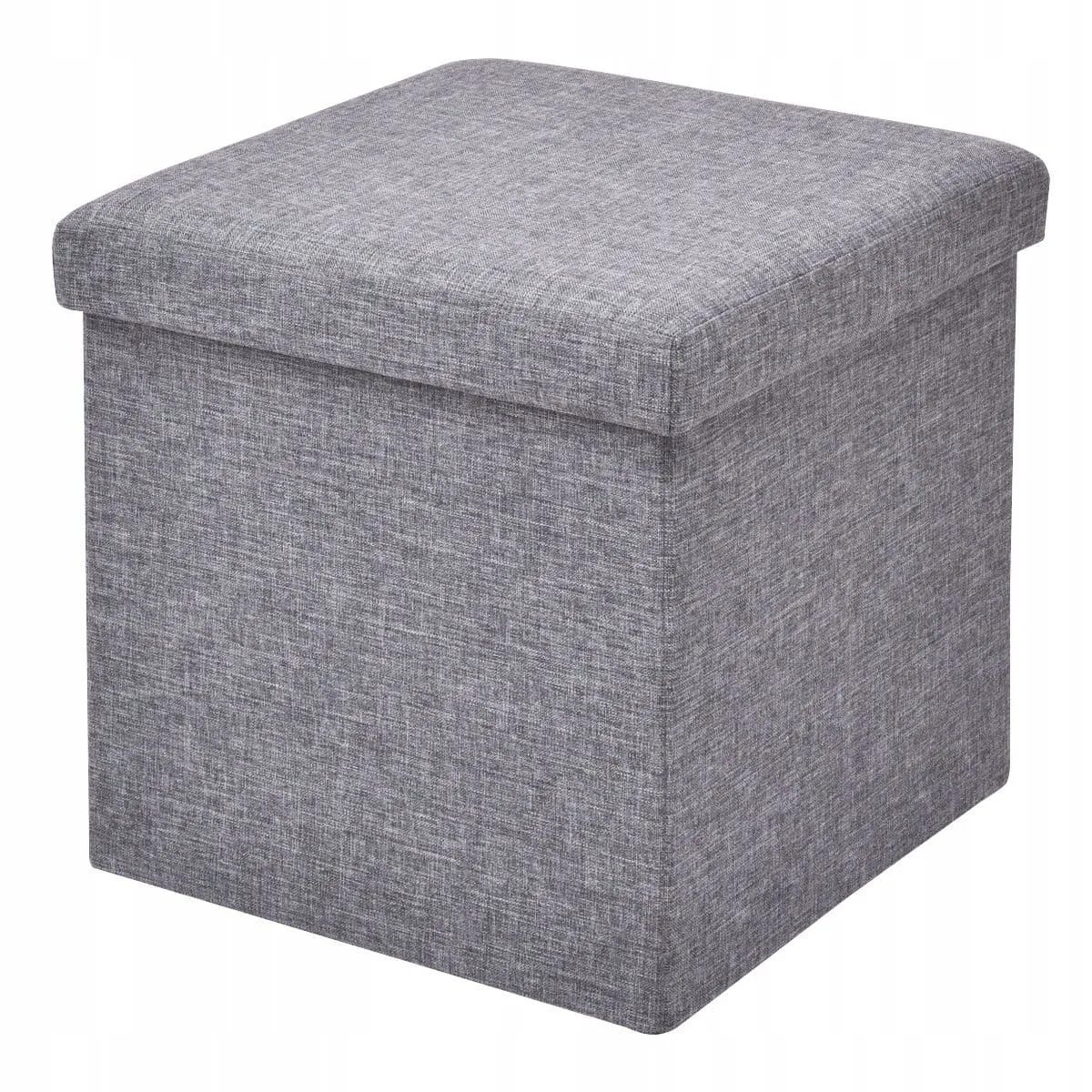 Składana pufa ze schowkiem