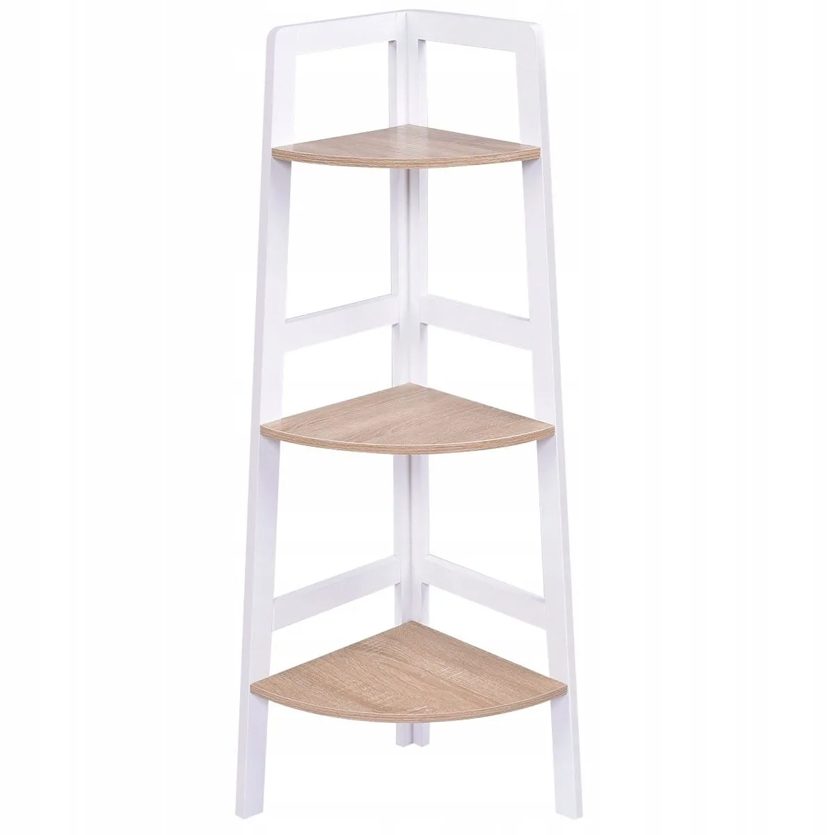 Regał narożny z 3-półkami